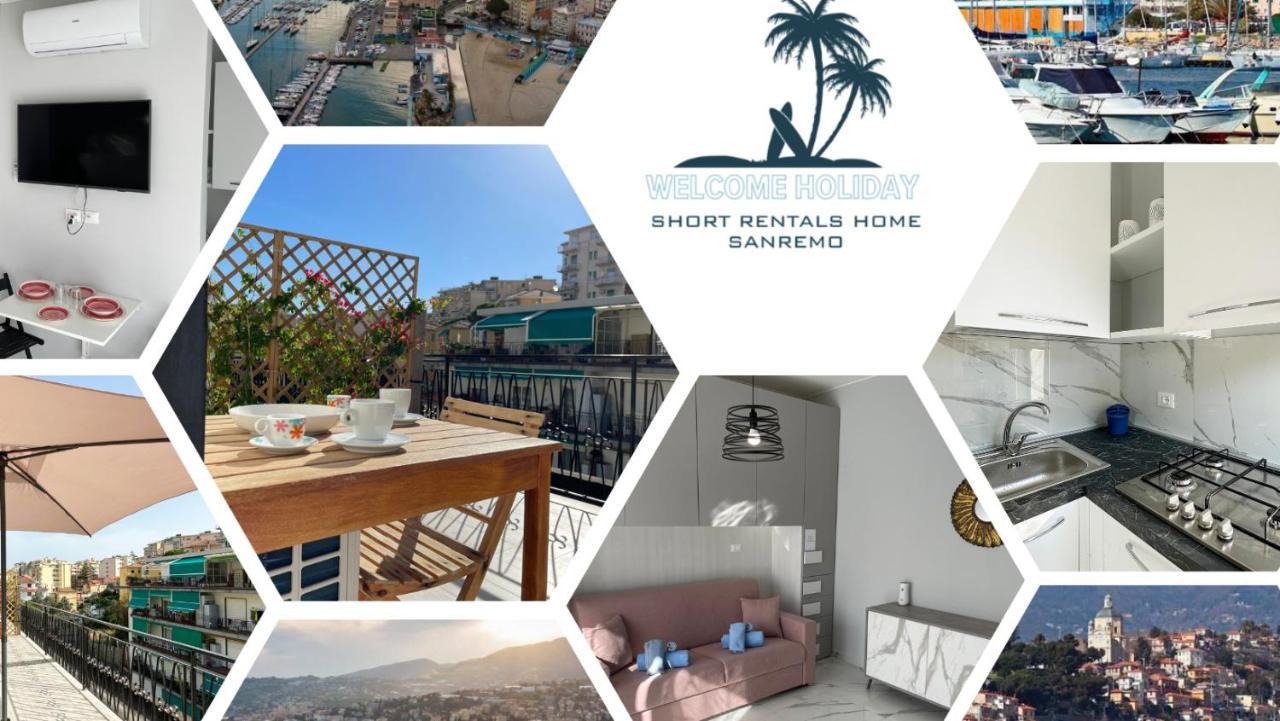 סנרמו Wh - Cuore Home - Attico Monolocale Con Parcheggio Gratuito - 5 Minuti Dal Centro - Wifi מראה חיצוני תמונה